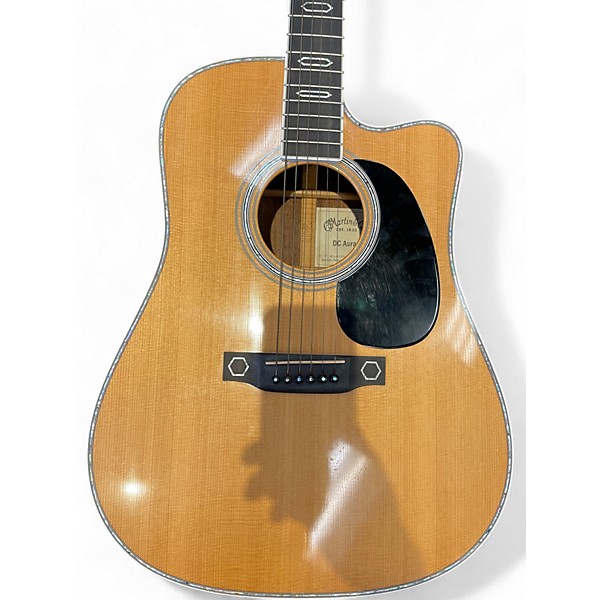 Used Martin DC AURA Natural Acoustic Electric Guitar
