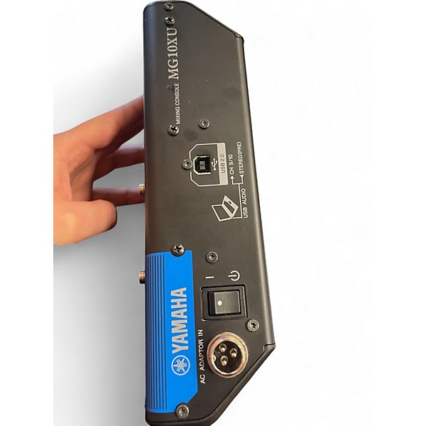 Used Yamaha MG10XU 10 Channel Mixer with Effects Unpowered Mixer