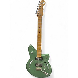 Used Reverend AIR SONIC W Metallic Green Solid Body Electric Guitar