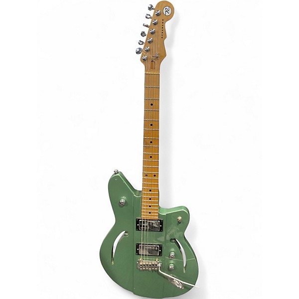 Used Reverend AIR SONIC W Metallic Green Solid Body Electric Guitar