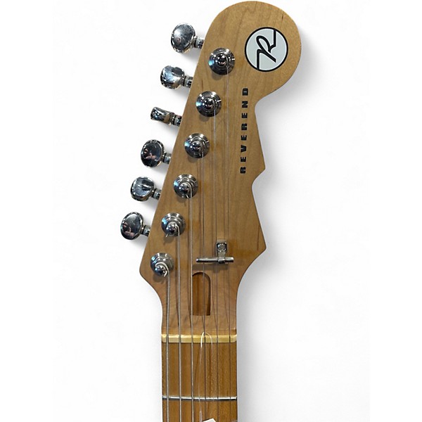 Used Reverend AIR SONIC W Metallic Green Solid Body Electric Guitar