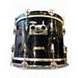 Used Pearl 4 Piece Vintage Drum kit Black Drum Kit