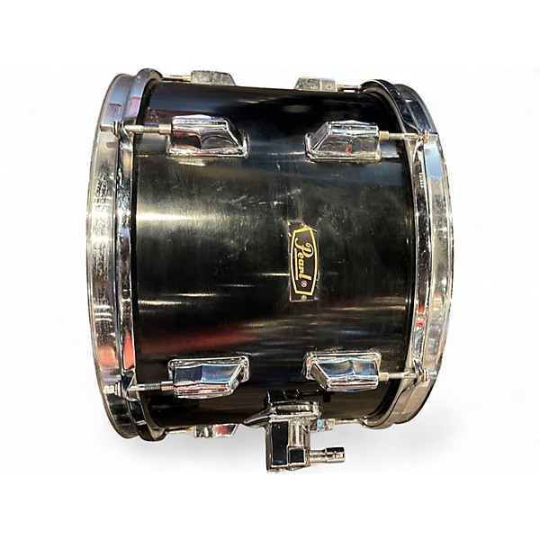 Used Pearl 4 Piece Vintage Drum kit Black Drum Kit