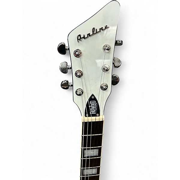 Used Eastwood Airline 59 Coronado DLX Black Solid Body Electric Guitar