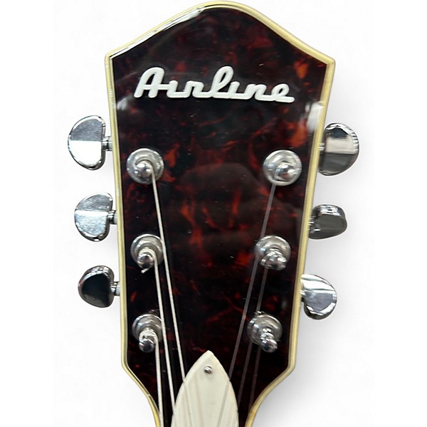 Used Airline H74 DLX HONEYBURST Hollow Body Electric Guitar