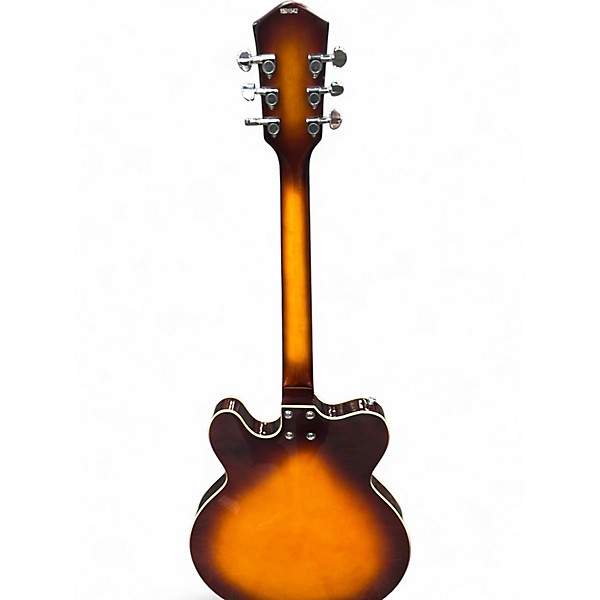 Used Airline H74 DLX HONEYBURST Hollow Body Electric Guitar