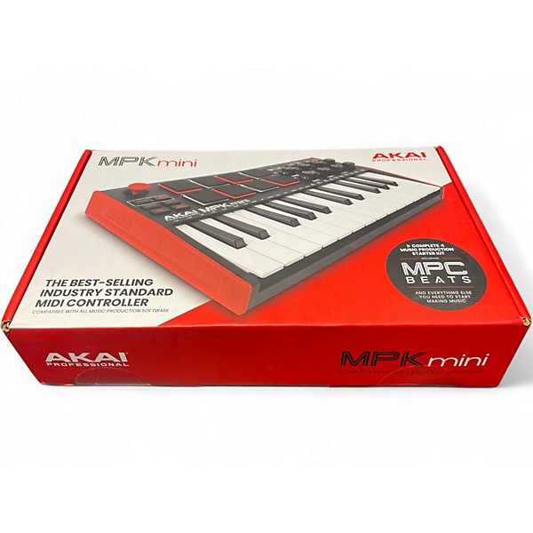 Used Akai Professional MPK Mini MIDI Controller