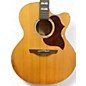 Used Takamine EG523SC Natural Acoustic Electric Guitar