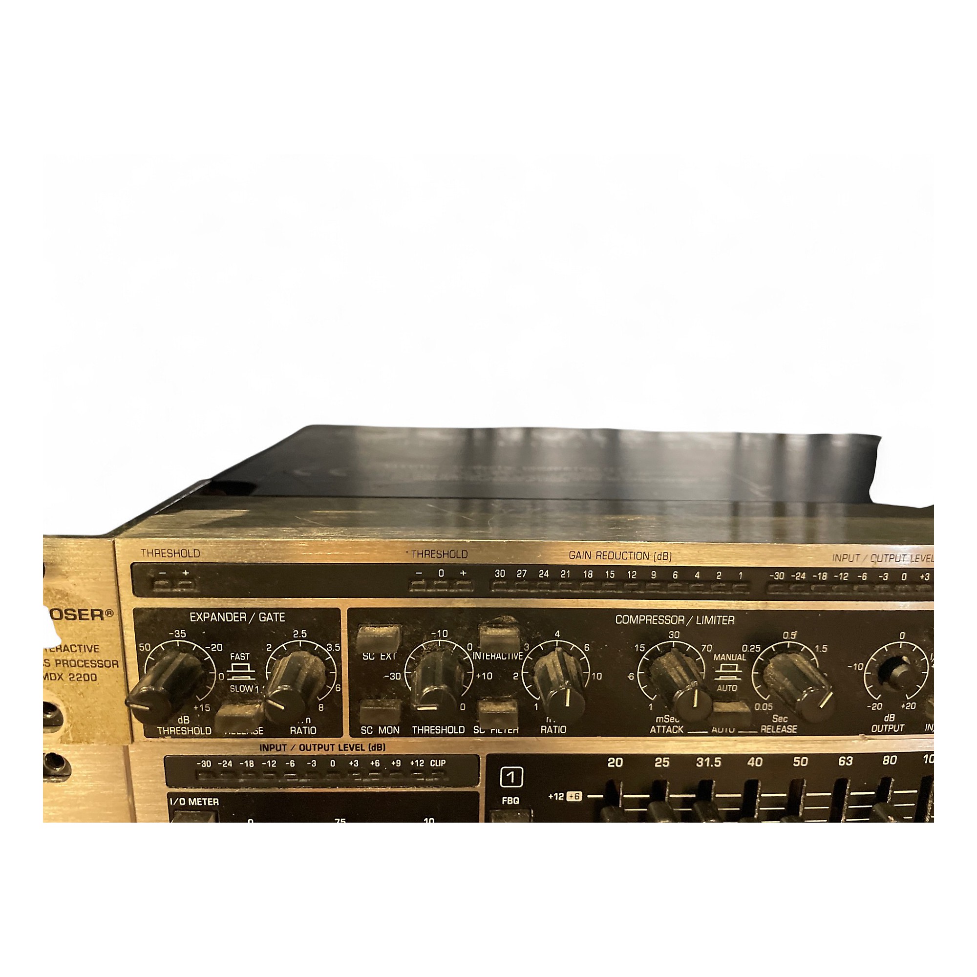BEHRINGER MDX2200 COMPOSER PRO コンプレッサー Used Behringer MDX2200 COMPOSER PRO Compressor | Guitar Center