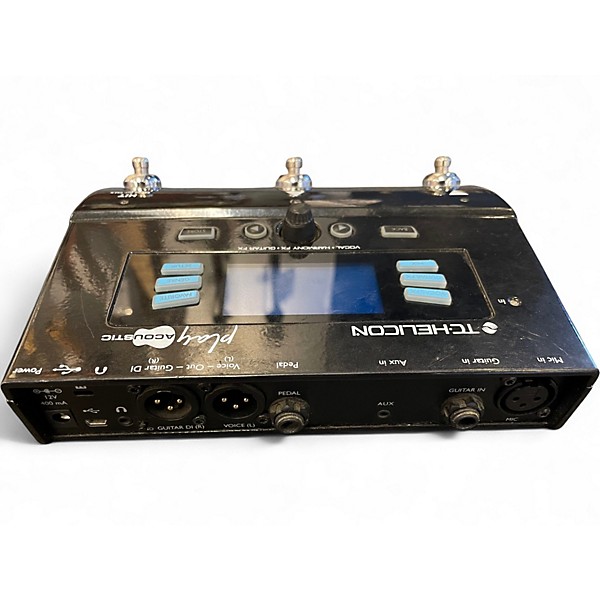 TC-Helicon Play Acoustic ギターエフェクター 自然なハーモニー。ボーカルとエレアコのギターエフェクターが