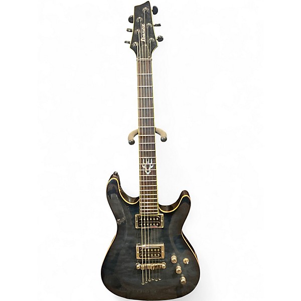 Used Ibanez SZ520QM BLUE Solid Body Electric Guitar