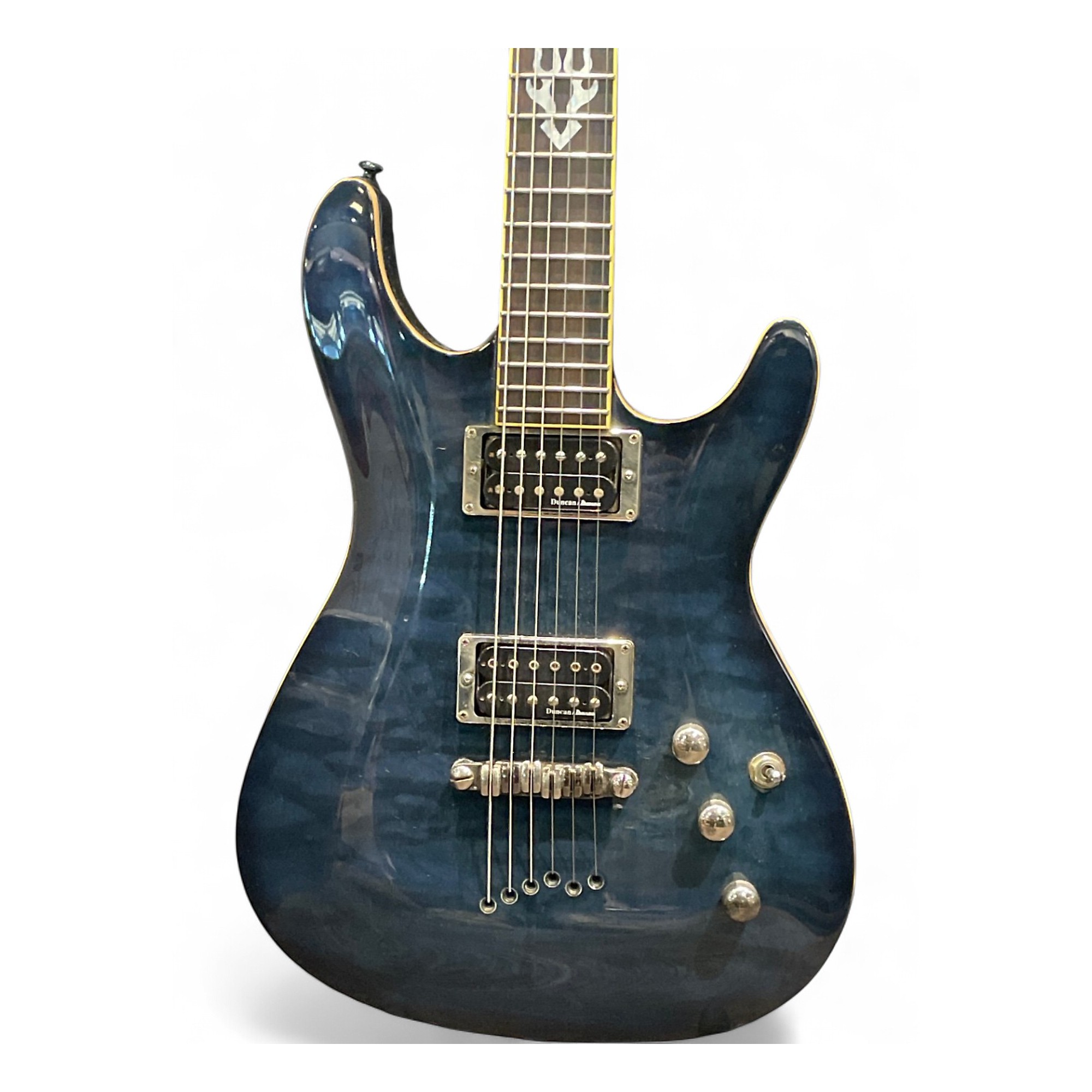 Used Ibanez SZ520QM BLUE Solid Body Electric Guitar BLUE