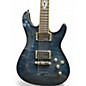 Used Ibanez SZ520QM BLUE Solid Body Electric Guitar