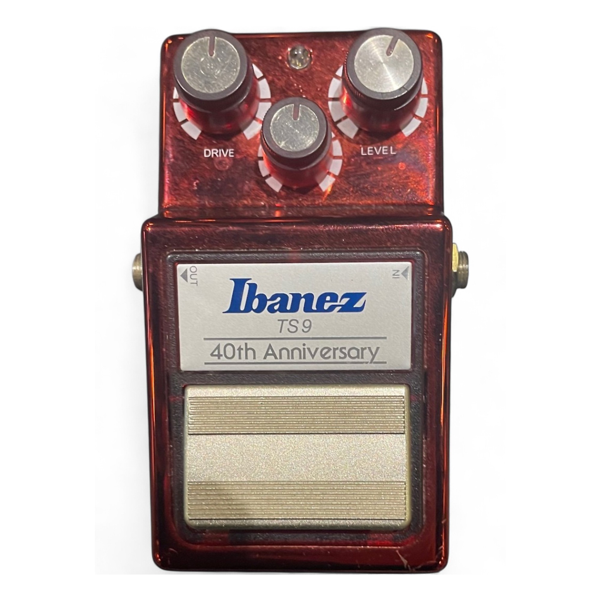 Used Ibanez TS9 40TH ANNIVERSARY TUBE SCREAMER Effect Pedal