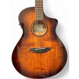 Used Breedlove Pursuit Concert EX S Myrtlewood Tigers Eye Acoustic Electric Guitar