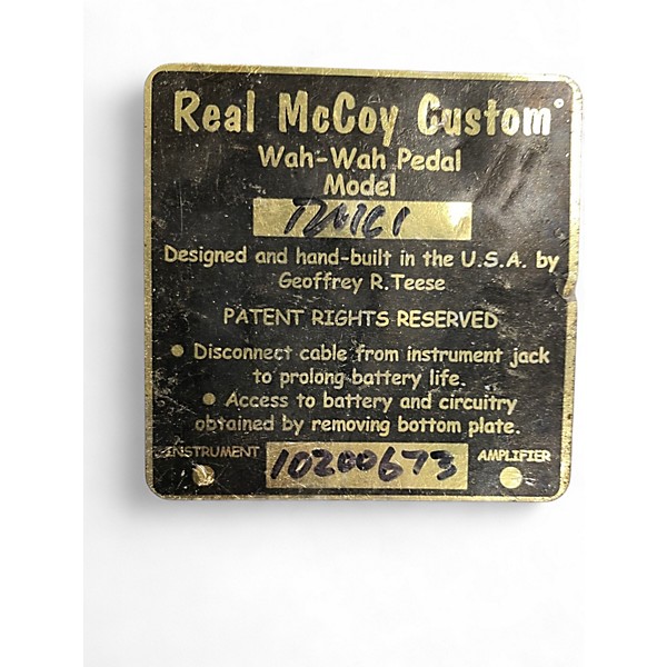 Used Real McCoy Custom RMC1 Effect Pedal