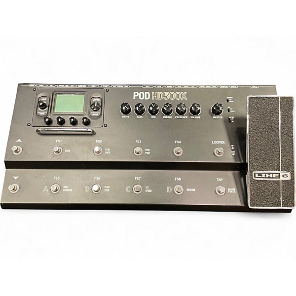 Used Line 6 Pod HD500X Amp Modeler Effect Processor