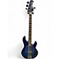 Used Sterling by Music Man Sting Ray Neptune Blue Electric Bass Guitar thumbnail