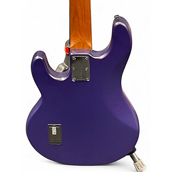 Used Sterling by Music Man Sting Ray Neptune Blue Electric Bass Guitar