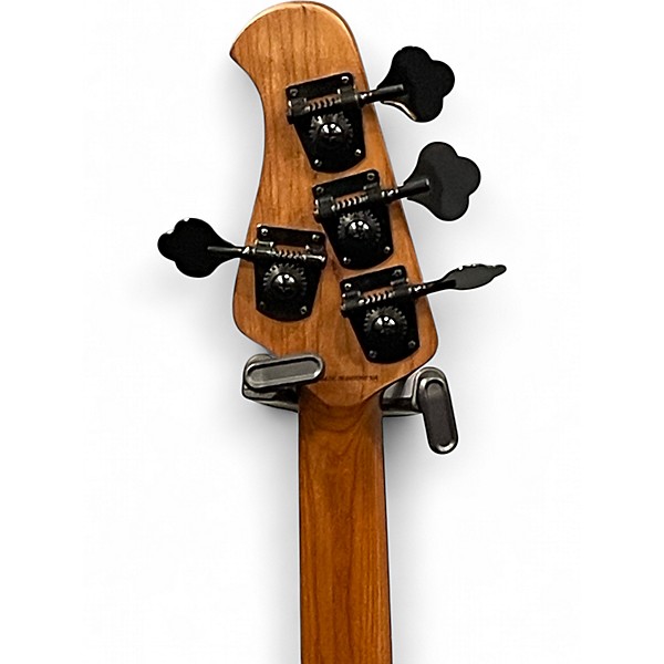 Used Sterling by Music Man Sting Ray Neptune Blue Electric Bass Guitar