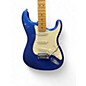 Used Fender American Ultra Stratocaster Metallic Blue Solid Body Electric Guitar