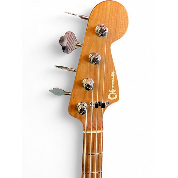 Used Charvel SAN DIMAS IV Metallic Black Electric Bass Guitar