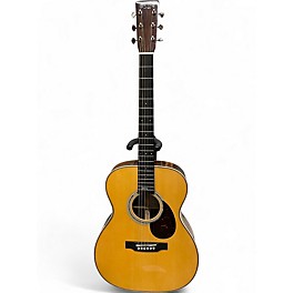 Used Martin OMJM John Mayer Signature Natural Acoustic Electric Guitar