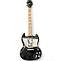Used Gibson SG Standard Ebony Solid Body Electric Guitar thumbnail