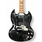 Used Gibson SG Standard Ebony Solid Body Electric Guitar