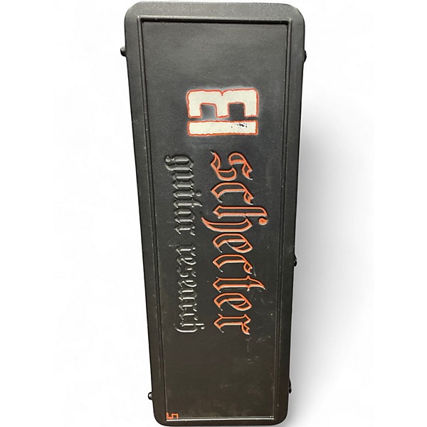 Used Schecter Guitar Research Miles Dimitri BAKER RED BURST Solid Body Electric Guitar