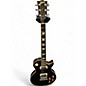 Vintage 1980 Gibson Les Paul Deluxe Black Solid Body Electric Guitar thumbnail