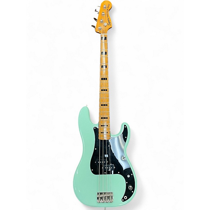 squier Precision Bass カスタム品 Used Squier Precision Bass Seafoam Green Electric Bass