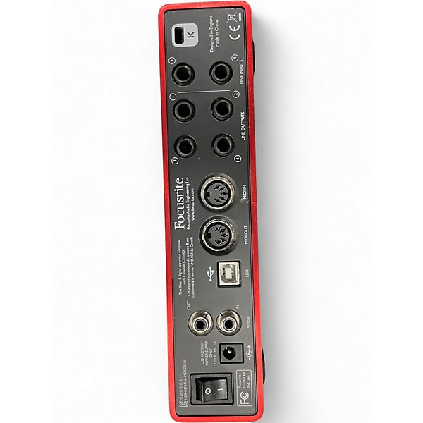 DJ機材 Focusrite Scarlett 6i6 2nd Gen Focusrite Scarlett 6i6 USB Audio Interface | Sweetwater