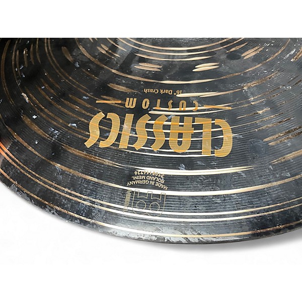 Used MEINL 16in Classic Custom Crash Cymbal