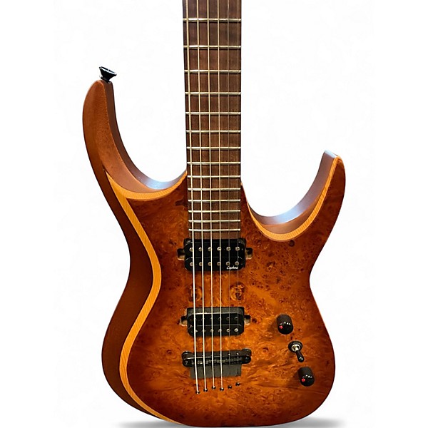 Used Agile Legacy 627 Natural Solid Body Electric Guitar