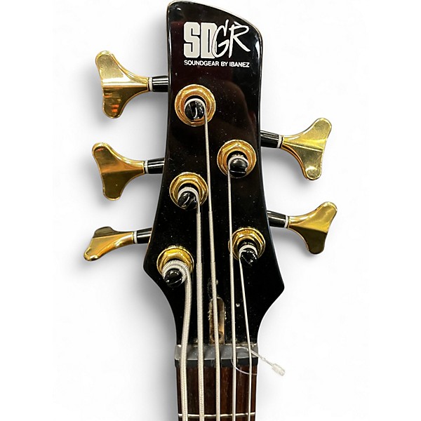 Used Ibanez SR1205 5 String Natural Electric Bass Guitar