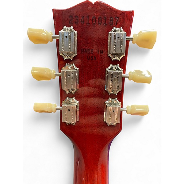 Used 2021 Gibson Les Paul Standard Cherry Sunburst Solid Body Electric Guitar