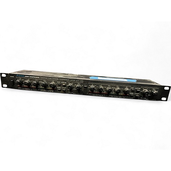 希少動作品 ALESIS 3630 2チャンネル コンプレッサー Used Alesis 3630 Dual Channel Compressor | Guitar Center