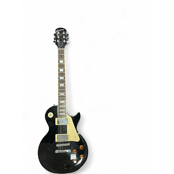 Used Epiphone Les Paul Standard Black Solid Body Electric