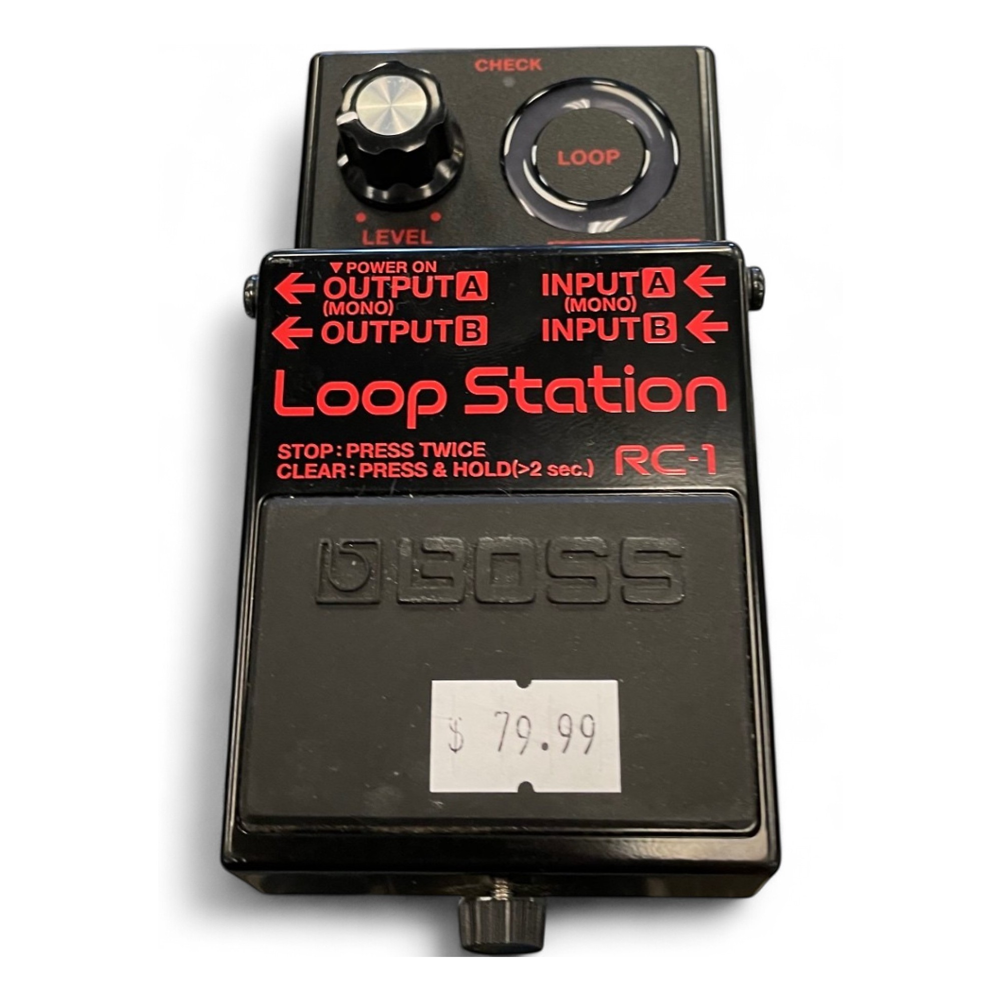 【中古】BOSS RC-1 Loop Station Used BOSS RC1 Loop Station Pedal | Guitar Center
