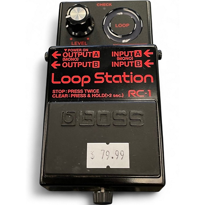 Used BOSS RC1 Loop Station Pedal | Guitar Center