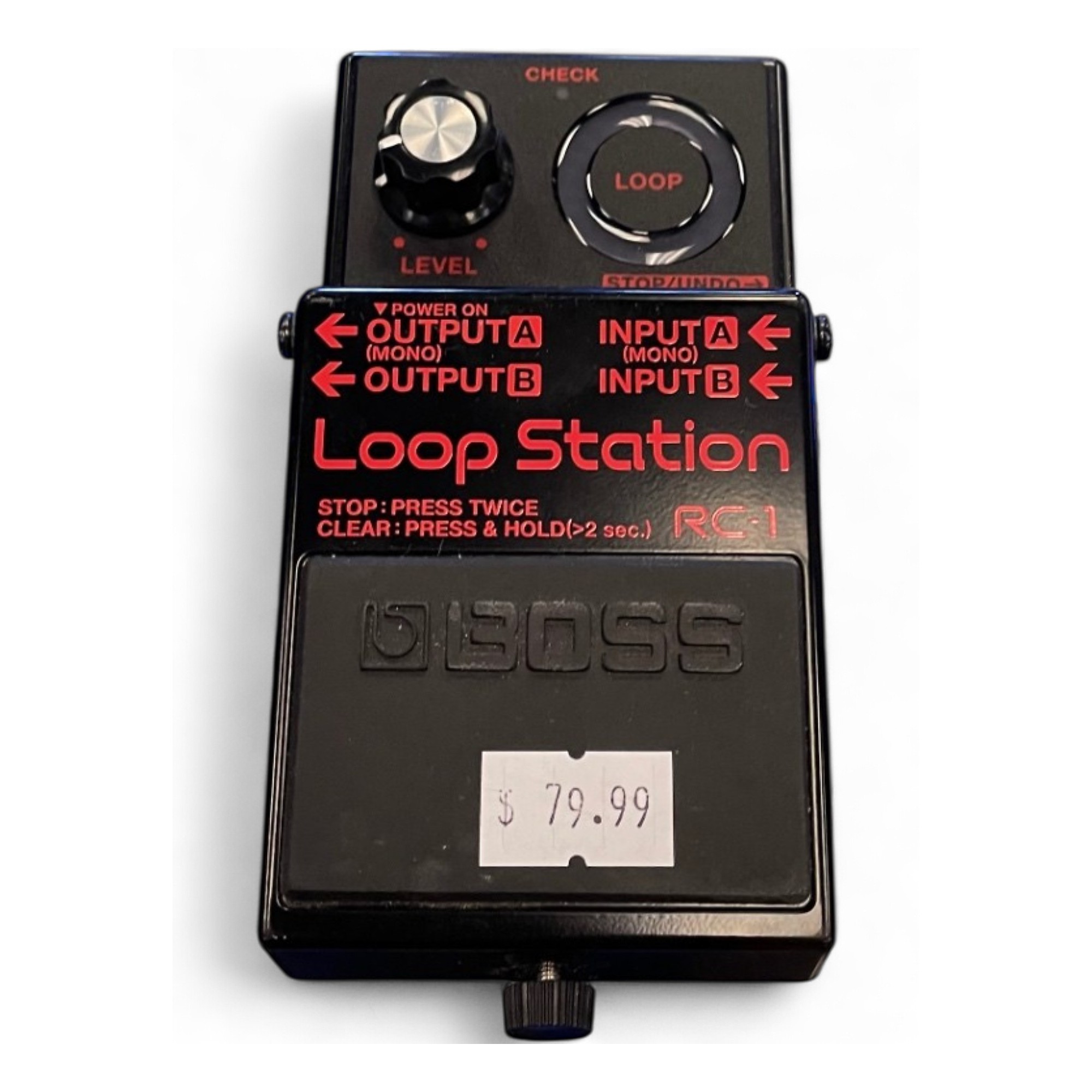 【中古】BOSS RC-1 Loop Station Amazon.com: BOSS RC-1 Loop Station Pedal | Industry Standard