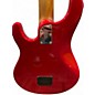 Used 2020 Ernie Ball Music Man Stingray HH 5 String Candy Apple Red Electric Bass Guitar