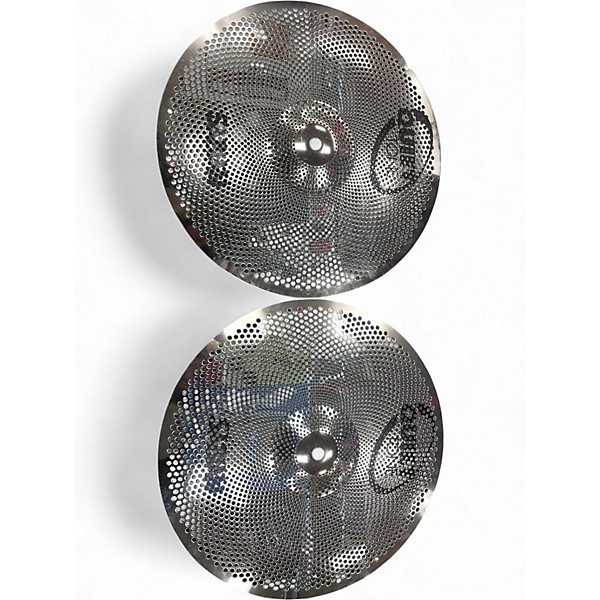 Used SABIAN 13in QUIET TONE HI-HATS Cymbal