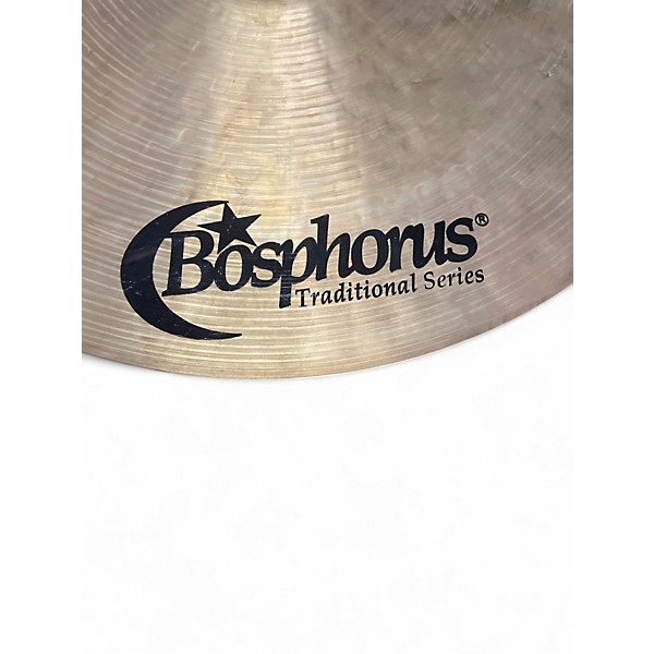 Used Bosphorus Cymbals 22in Traditional Thin Ride Cymbal