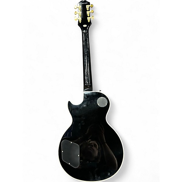 Used 2024 Epiphone Les Paul Custom BlackBack Limited Edition Antique Ivory Solid Body Electric Guitar