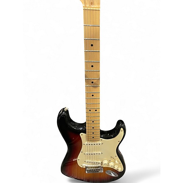 Used 2007 Fender VG Stratocaster 3 Color Sunburst Solid Body Electric Guitar