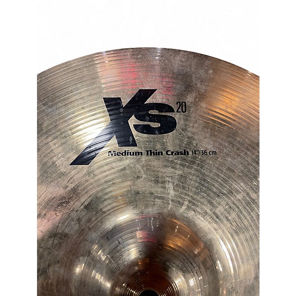 Used SABIAN 14in XS20 Medium Thin Crash Cymbal