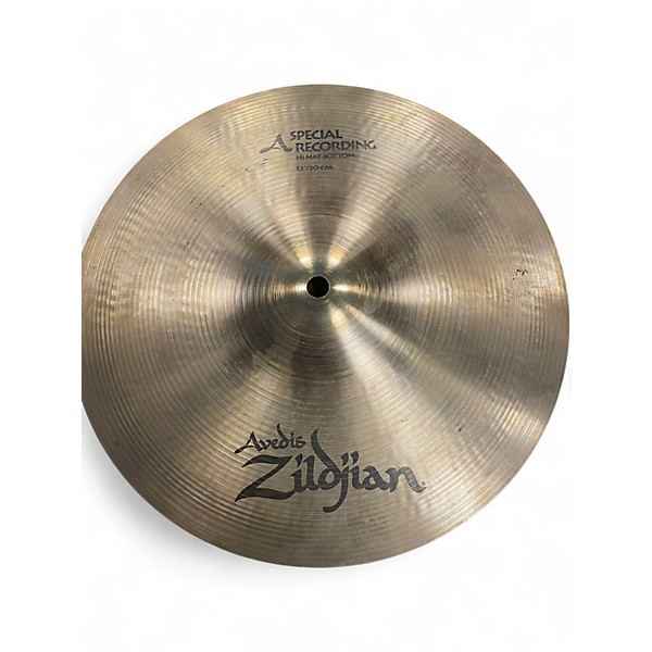 Used Zildjian 12in A Series Spec Rec Hi Hat Pair Cymbal