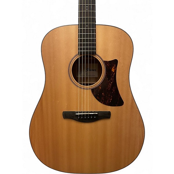 Used Ibanez AAD100 Dreadnought Natural Acoustic Guitar